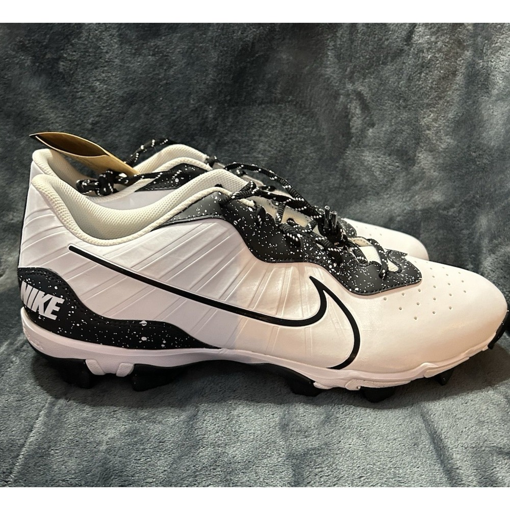 Nike Alpha Huarache 4 Kystn DJ6524 106 Men's Cleats White/Black Size 16